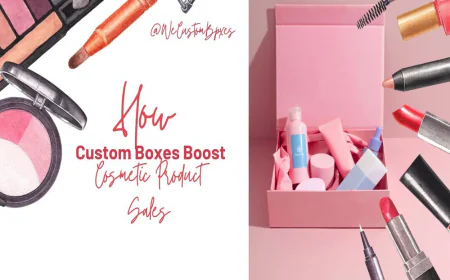 Cosmetic Packaging Box Elevates Products Overall Appeal