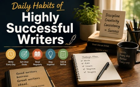 Daily Habits of Highly Successful Writers?