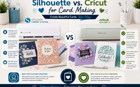 Silhouette vs. Cricut for Card Making: Which Cutting Machine Is Better for Handmade Cards?