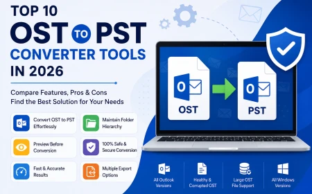 Top 10 OST to PST Converter Software in 2026: Find the Right Outlook Recovery Tool