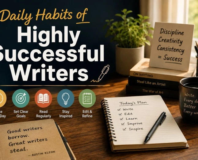Daily Habits of Highly Successful Writers?