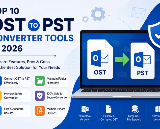 Top 10 OST to PST Converter Software in 2026: Find the Right Outlook Recovery Tool