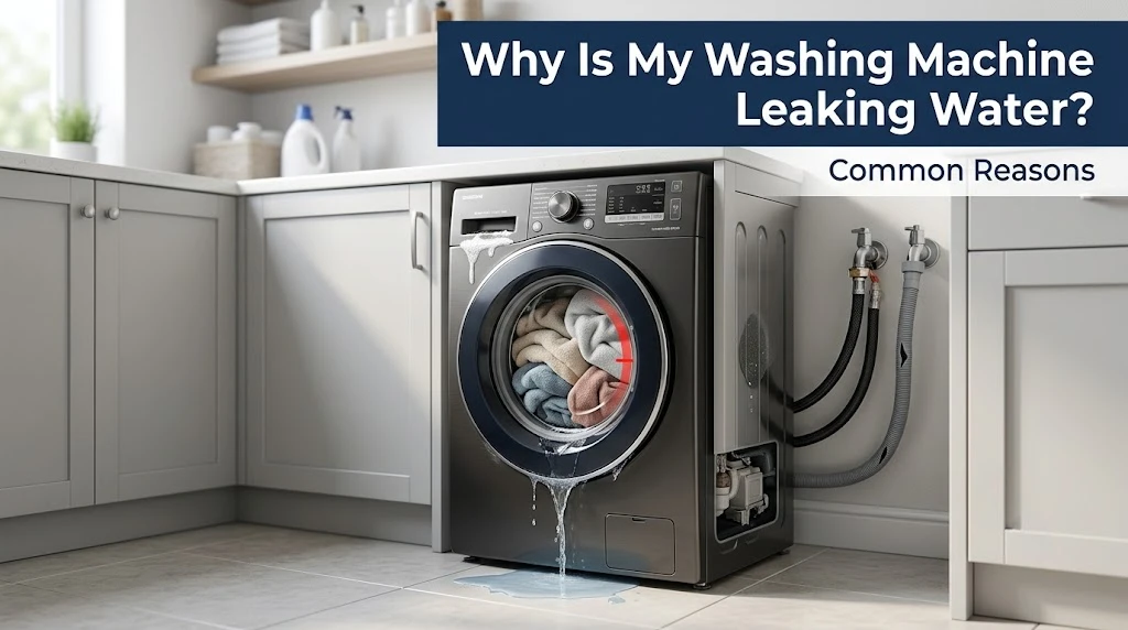 Why Is My Washing Machine Leaking Water? Common Reasons