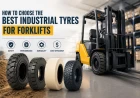 How to Choose the Best Industrial Tyres for Forklifts 