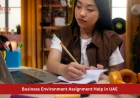 Navigate Modern Business Challenges with Business Environment Assignment Help in the UAE