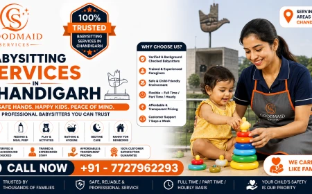 Best Babysitting Services in Chandigarh for Safe Child Care