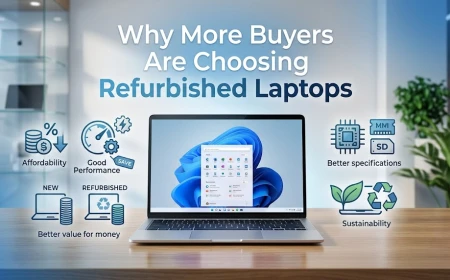 Why More Buyers Are Choosing Refurbished Laptops