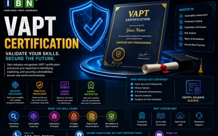 VAPT Certification: What It Means and How Businesses Should Evaluate It