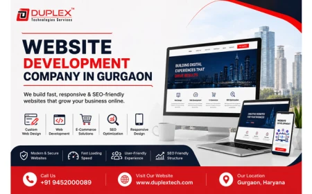 Website Development Company in Gurgaon | Duplex Tech