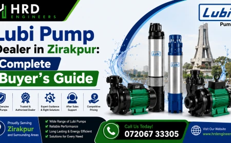 Lubi Pump Dealer in Zirakpur: Complete Buyer’s Guide