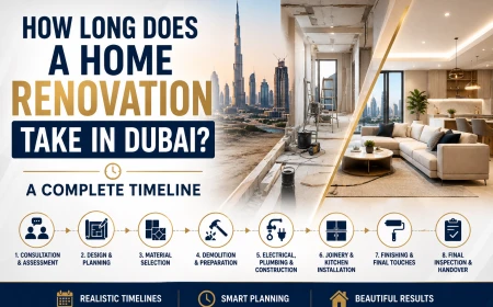 How Long Does a Home Renovation Take in Dubai? A Complete Timeline