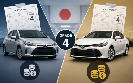Why Two Japanese Auction Grade 4 Cars Can Have Completely Different Prices