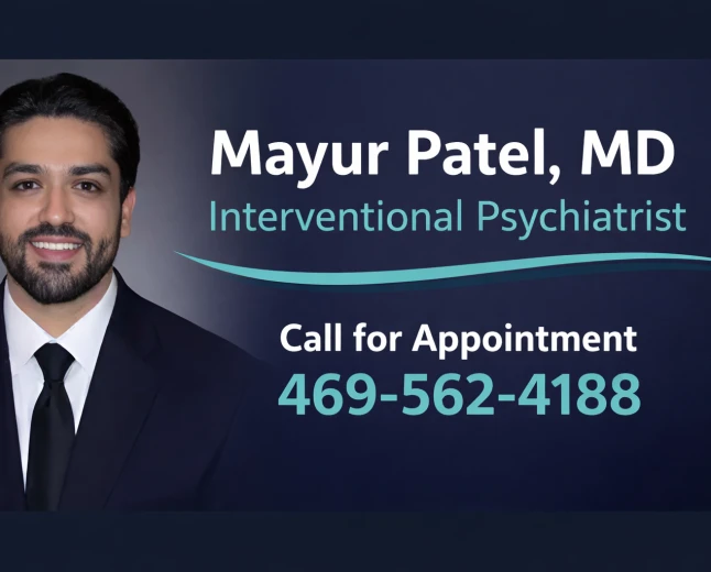Why Choose Psychiatrist Mayur Patel MD for Mental Health Care?