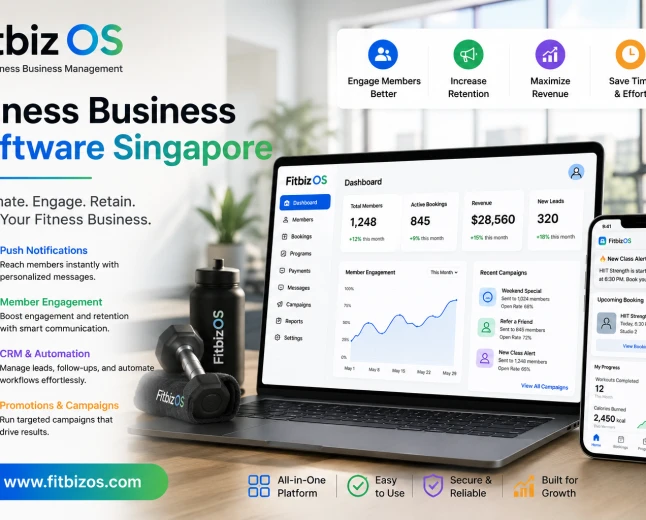 Fitness Business Software Singapore: Why Push Notifications Are Becoming Essential for Member Engagement