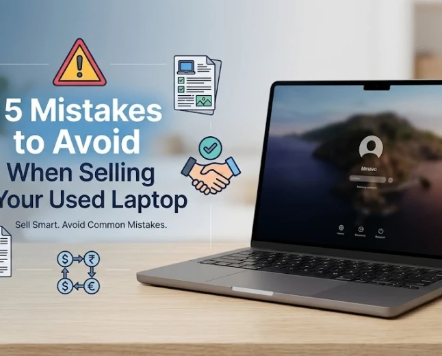 5 Mistakes to Avoid When Selling Your Used Laptop