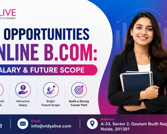 Career Opportunities after Online B.Com: Jobs, Salary & Future Scope 