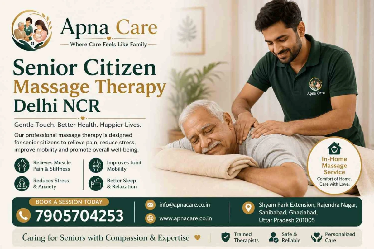 10 Things to Know Before Booking Senior Citizen Massage Therapy in Delhi NCR