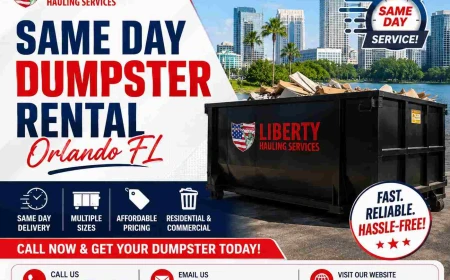 Same-Day Cleanup Made Simple: Finding the Right Dumpster Rental in Orlando