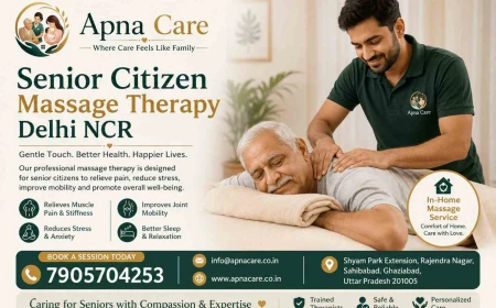 10 Things to Know Before Booking Senior Citizen Massage Therapy in Delhi NCR