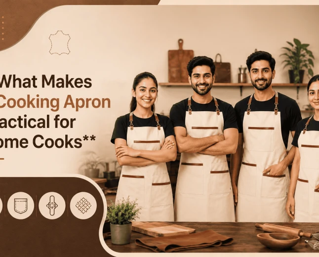 What Makes a Cooking Apron Practical for Home Cooks