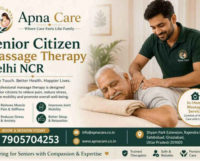 10 Things to Know Before Booking Senior Citizen Massage Therapy in Delhi NCR